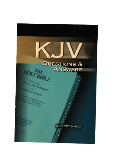 [KJV Q & A] KJV Q & A